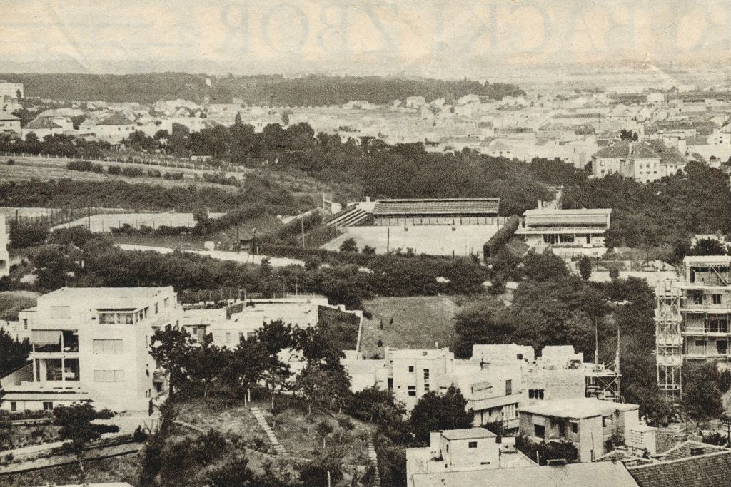 Pogled na Šalatu iz zraka, 1940. godina